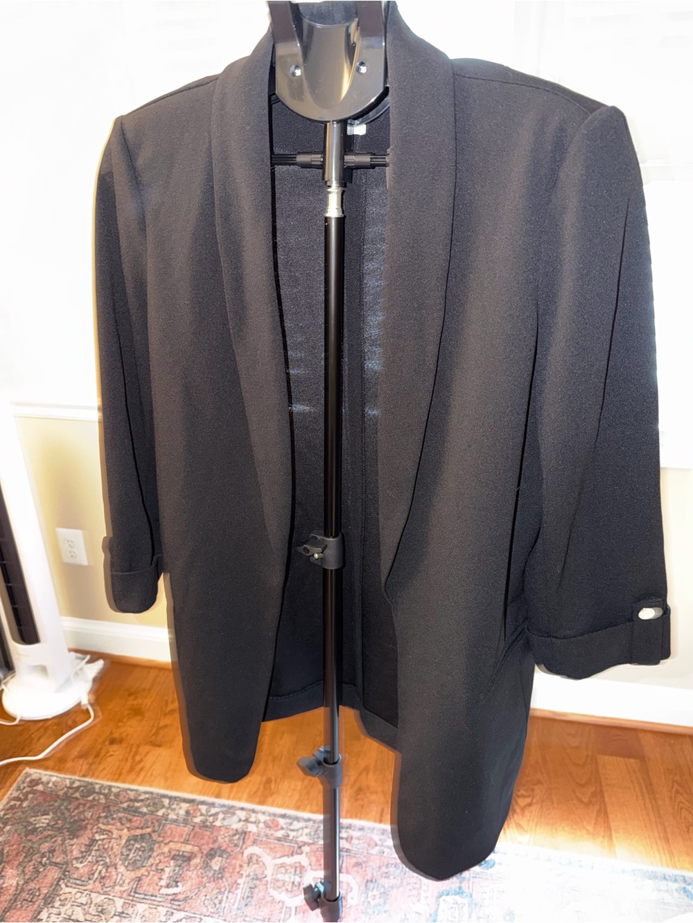 Women’s black blazer